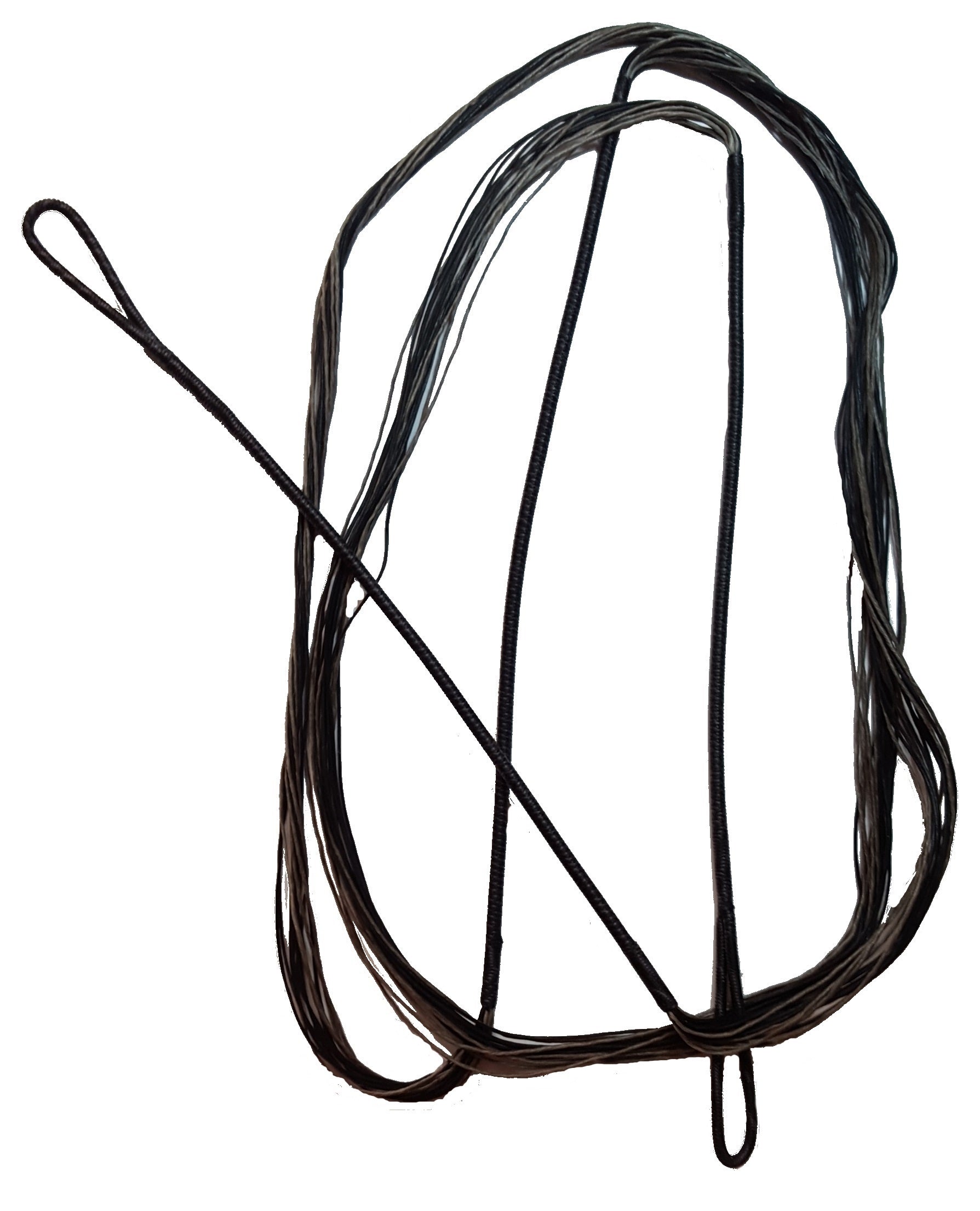 String Fast Flight Flex Archery black bow size 64. Strand 20